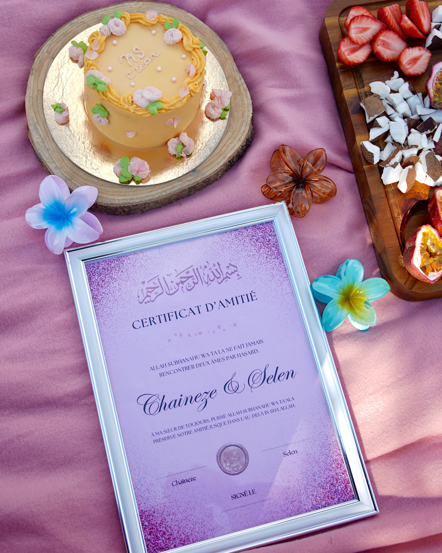 Certificat d'amitié - Rama